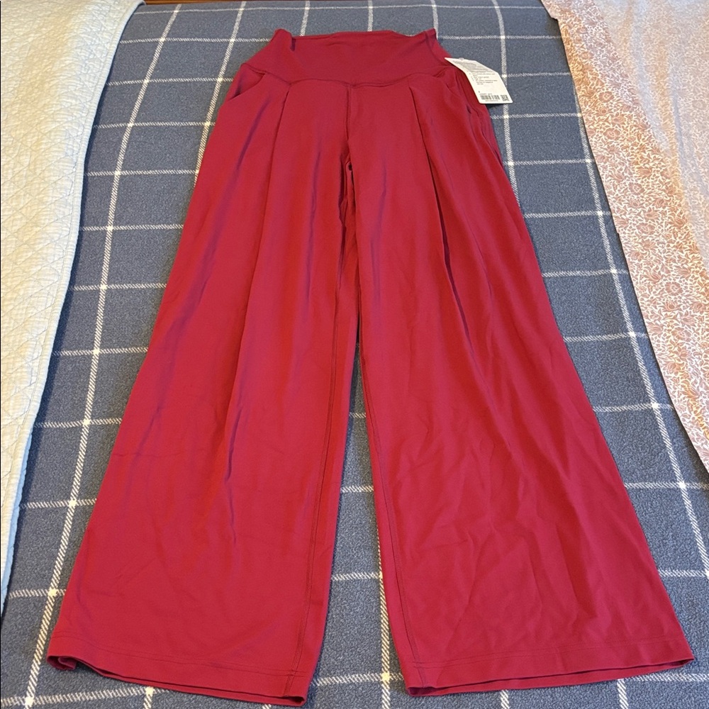 Lululemon Athletica Magenta Palazzo Pant
